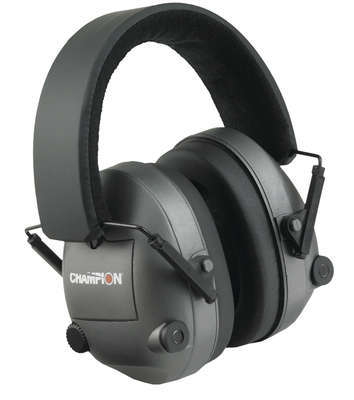 Safety Protection Champion Traps&Targets 21db NRR CHAMPION ELECTRONIC EAR MUFFS BLK • Model: 21db NRR